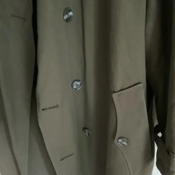 🥳❤️2X HP ⭐️Vintage Men’s Christian Dior 2 in 1 Trench /Winter - Picture 4 of 12